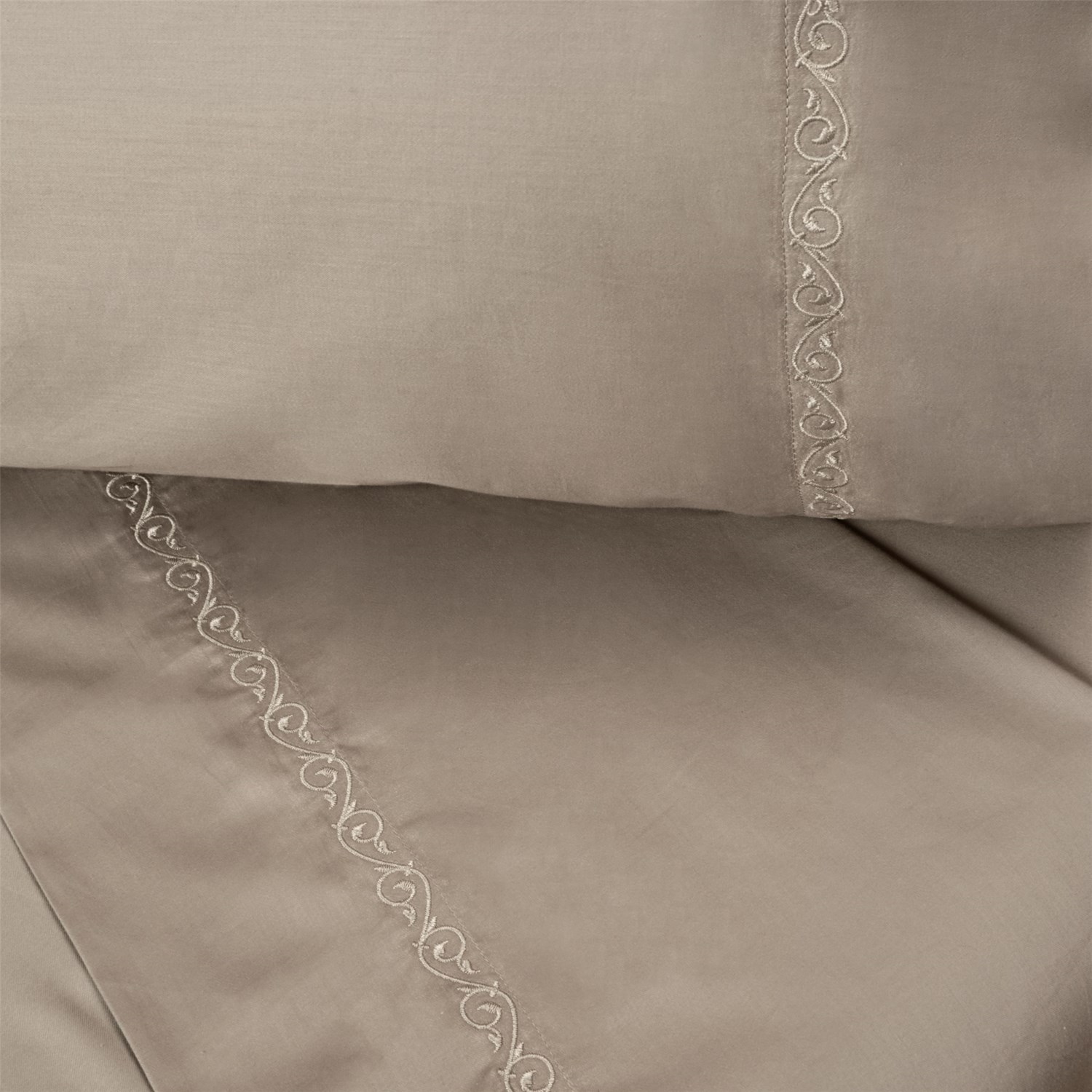 Christy Silk Excellence Sheet Set King, 350 TC CottonSilk 6353T