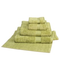 Christy Supreme Supima® Cotton Washcloth - 650gsm in Green Tea - Closeouts