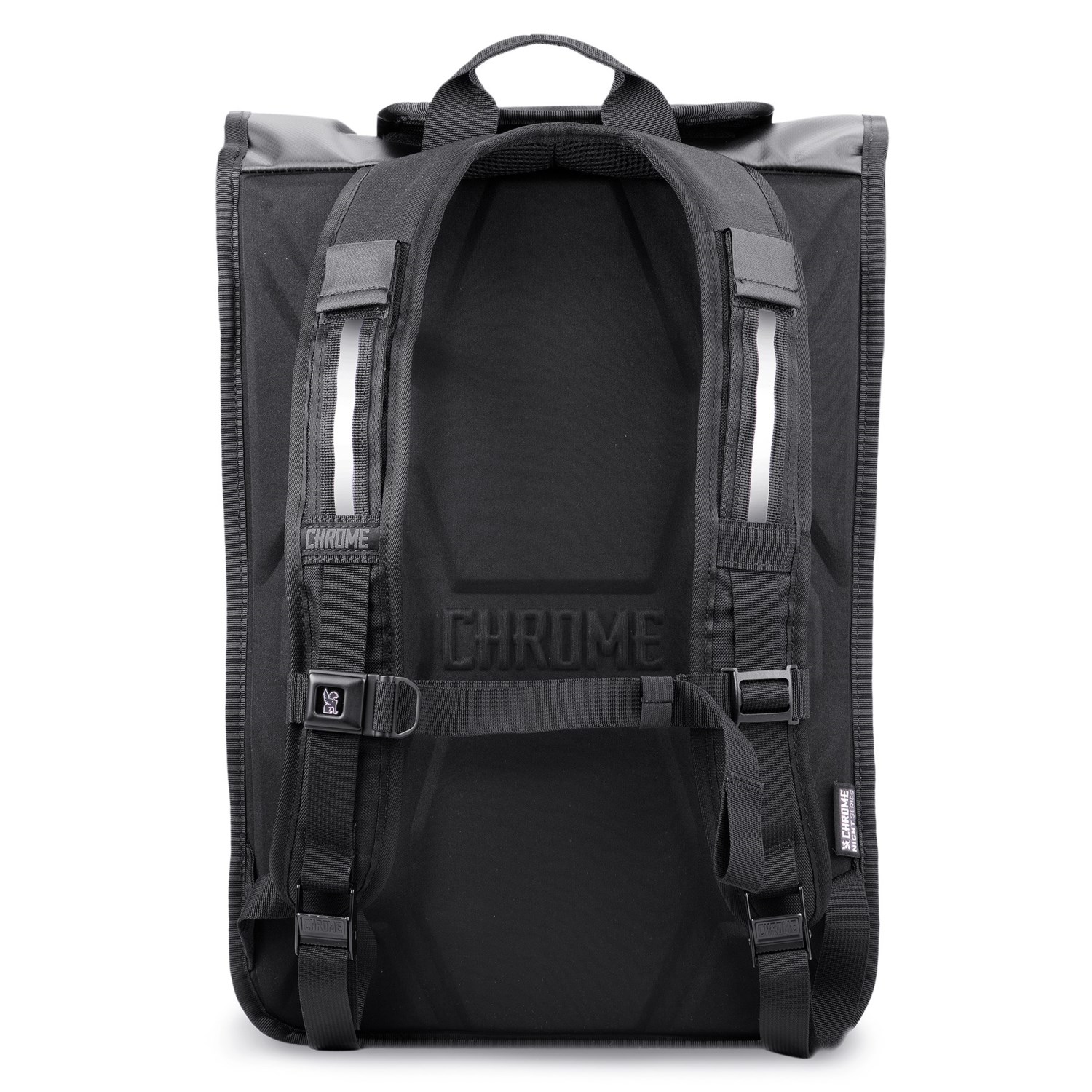 9817G_5 Chrome Industries Bravo Reflective RollTop Backpack