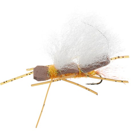 UMPQUA Chubby Chernobyl Terra Orange Dry Fly - Dozen - ORANGE (12 )