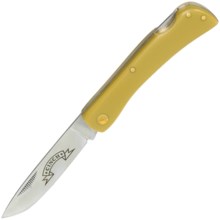 Cinch by Boker Rangebuster Jr. Folding Pocket Knife - Lockback in Yellow - Closeouts