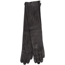 Cire by Grandoe Beauty Sheepskin Gloves - Silk Lining (For Women) in Black - Closeouts