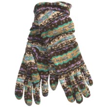 Cire by Grandoe Homespun Cozee Gloves - Aloe Infused (For Women) in Lavender - Closeouts
