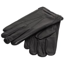 Cire by Grandoe Sparta Sheepskin Gloves - Cashmere-Lambswool Lined (For Big Men) in Black - Closeouts