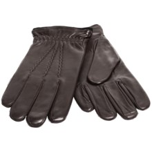 Cire by Grandoe Spirit Sheepskin Gloves - Cashmere-Lambswool Lining (For Men) in Black/Black - Closeouts