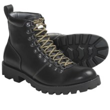 CK Jeans Rick Leather Boots (For Men) in Black - Closeouts