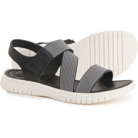 Eurosoft Clarice Sandals - Leather (For Women) - Black (8 )