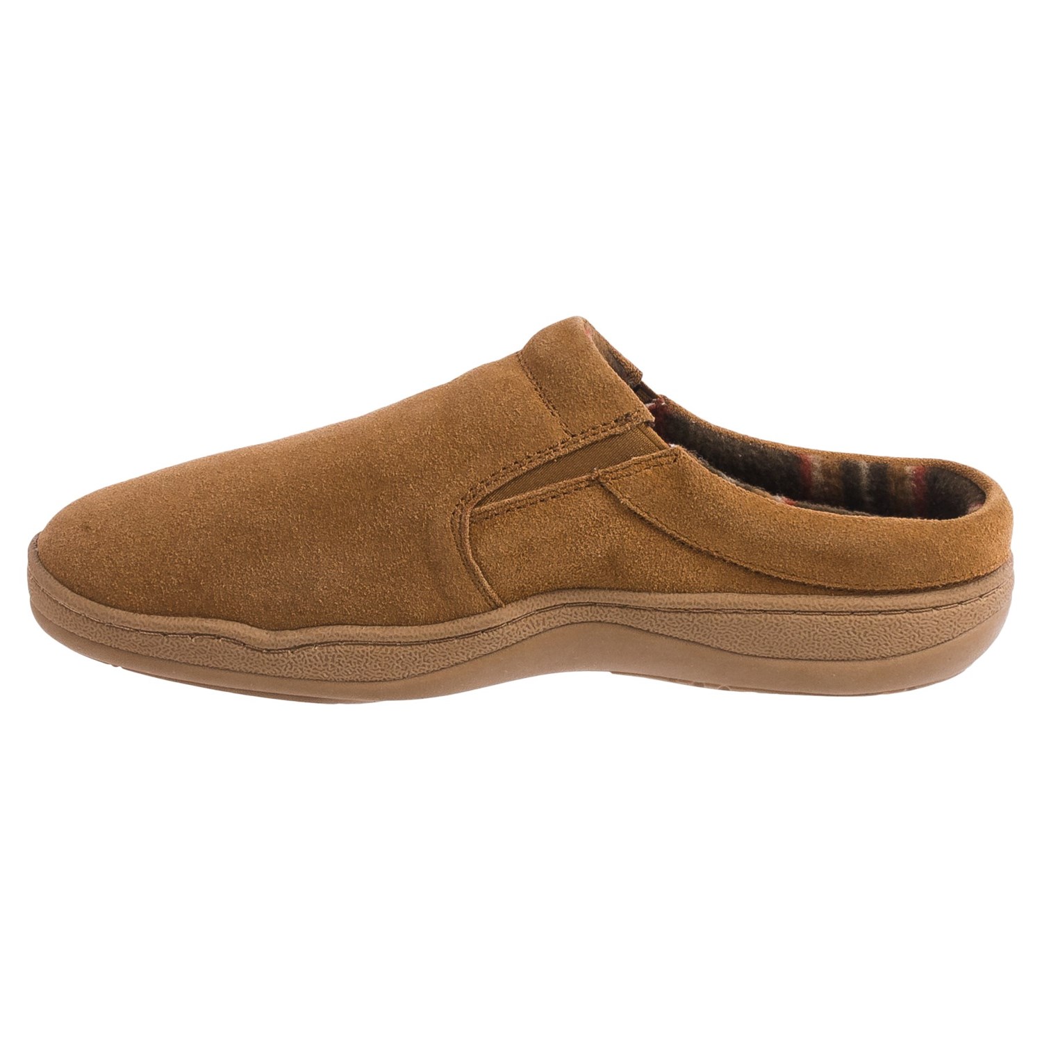 Clarks Fleece Lined Suede Slippers (For Men) Save 78%