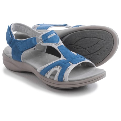 Clarks Inmotion Quaid Sandals Suede For Women