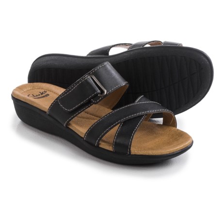 Clarks Manilla Pluma Sandals Leather (For Women)