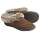 Clarks Suede Slippers (For Women)