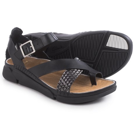 Clarks Tri Ariana Sandals Leather For Women