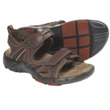 Clarks Un.Bridge Sandals - Leather (For Men) in Brown Leather - Closeouts