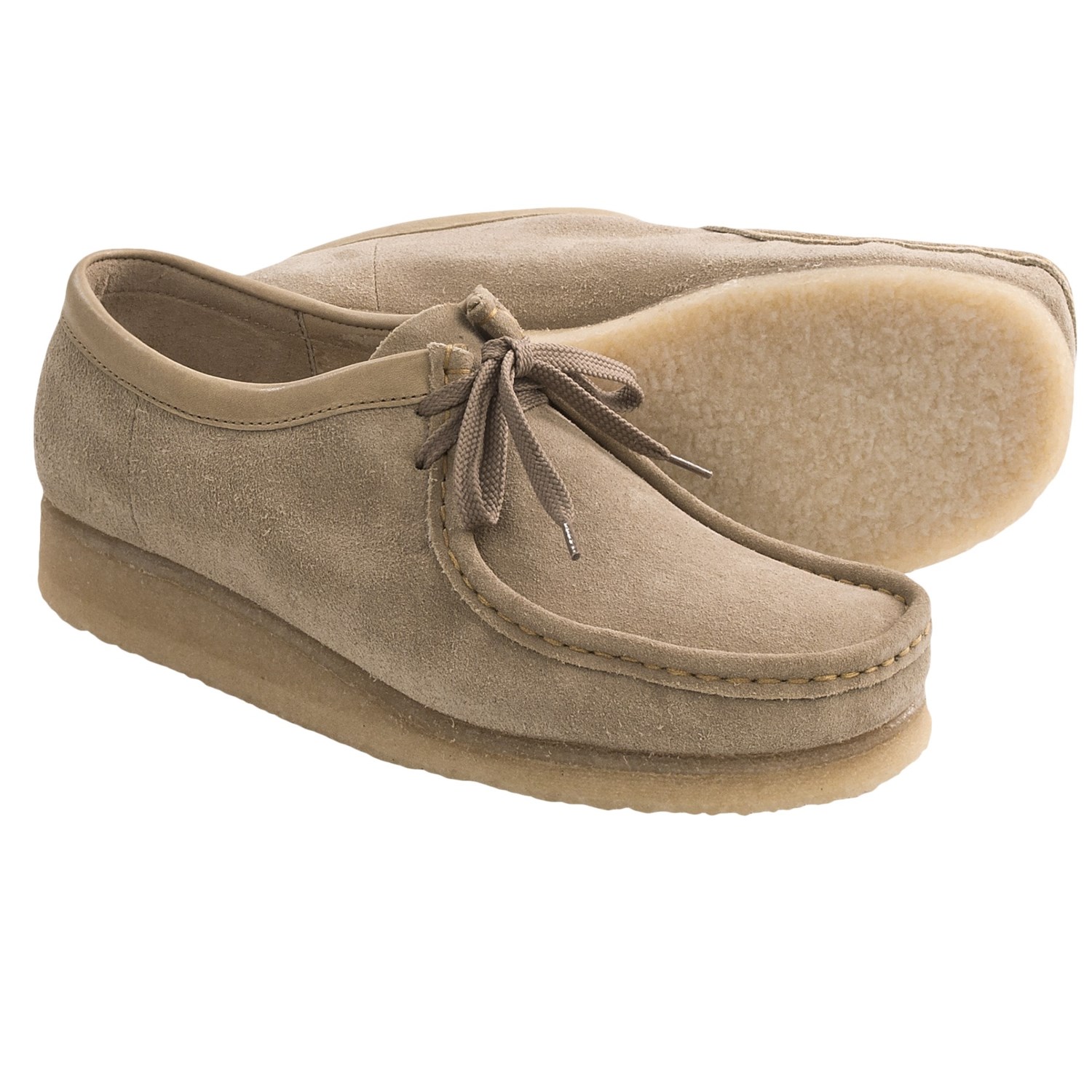 in  Wallabee for Men) Leather (For  Sand slippers Shoes clarks Clarks men