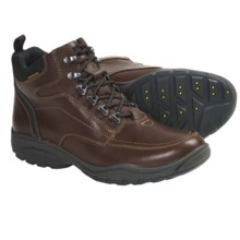 Clarks Wave.Outfit Boots - Leather, Lace-Ups (For Men) in Brown Leather - Closeouts