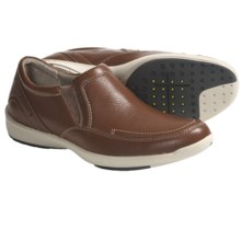 Clarks Wave.Rapid Shoes - Slip-Ons (For Men) in Tan Leather - Closeouts