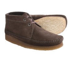 Clarks Weaver Ankle Boots - Suede (For Men) in Brown Suede - Closeouts