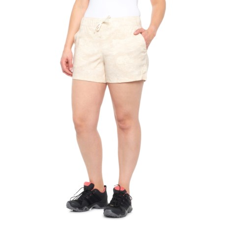 The North Face Class V Shorts (For Women) - VINTAGE WHITE CLOUD CAMO WASH PRINT (L )