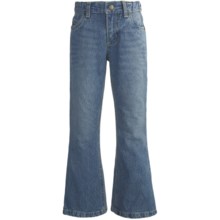 Classic Denim Elastic-Waist Jeans - Bootcut Leg (For Boys) in Light Blue - 2nds
