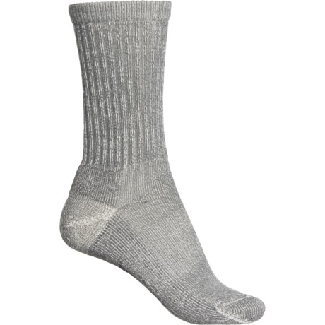 SmartWool Classic Edition Light Cushion Hiking Socks - Merino Wool, Crew (For Women) - MEDIUM GRAY (M )