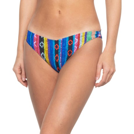 Commando Classic Print Panties - Thong (For Women) - BAJA WEAVE (S/M )