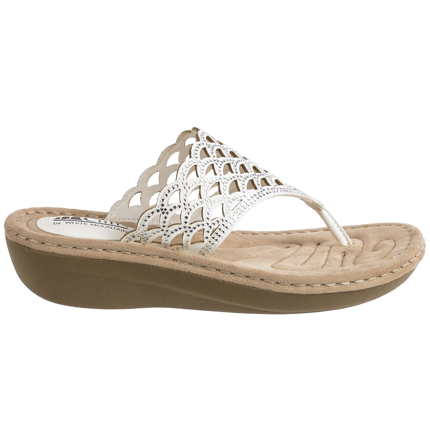 white mountain discontinued sandals