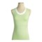 Climawear Body Mapping Camisole (For Women) in Avocado/White