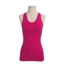 Climawear Seamless Workout Tank Top - Built-In Bra (For Women) in Bright Magenta - Closeouts