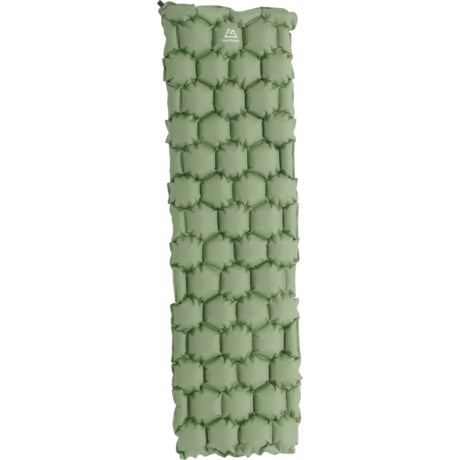 PEAK SLUMBER Cloud Sleeping Pad - Inflatable - OIL GREEN ( )