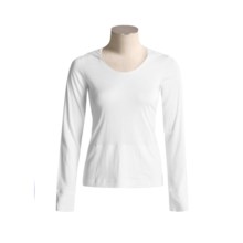 Cloudveil Shade Hooded Pullover - Long Sleeve (For Women) in Bright White - Closeouts