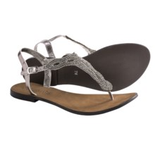 Coconuts by Matisse Pino Ankle Strap Sandals (For Women) in Pewter - Closeouts