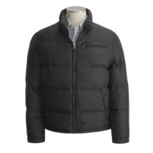 Cole Haan Down Coat - Hidden Hood (For Men) in Black - Closeouts