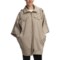 Cole Haan Gabardine Poncho (For Women) in Tan
