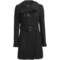 Cole Haan Outerwear Cocoon Coat - Soft Italian Wool (For Women) in Black
