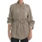 Cole Haan Outerwear Drapey Rain Trench Coat (For Women) in Tan
