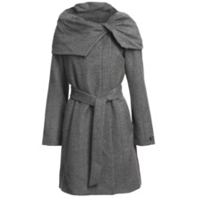 Cole Haan Outerwear Suri Alpaca Coat (For Women) in Grey - Closeouts