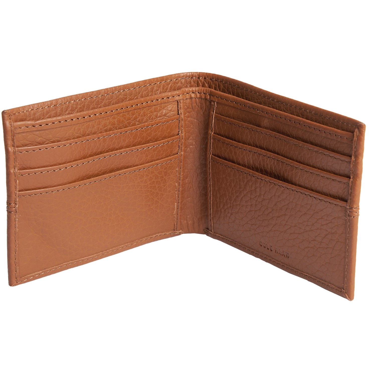 Cole Haan Slim Leather Wallet (For Men) Save 74