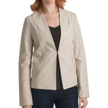 Cole Haan Smooth Lamb Jacket (For Women) in Clay - Closeouts