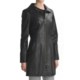 Cole Haan Smooth Lamb Leather Coat (For Women)