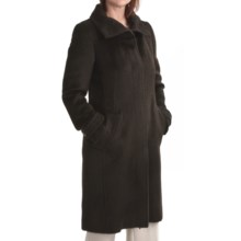 Cole Haan Suri Alpaca Coat (For Women) in Chocolate - Closeouts