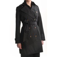 Cole Haan Trench Coat (For Women) in Black - Closeouts