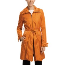 Cole Haan Water-Resistant City Jacket (For Women) in Tangerine - Closeouts