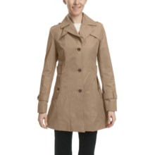 Cole Haan Water-Resistant Trench Jacket (For Women) in Stone - Closeouts