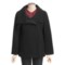 Cole Haan Wool-Cashmere Coat - Bell Sleeve (For Women) in Black