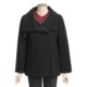 Cole Haan Wool-Cashmere Coat - Bell Sleeve (For Women)