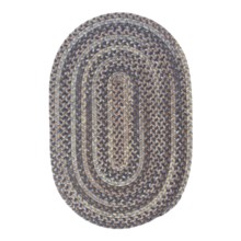 Colonial Mills Augusta Oval Rug - Wool, 3x5' in Graphite - Closeouts