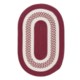 Colonial Mills Brookside Banded Oval Rug - Indoor-Outdoor, 5x8'