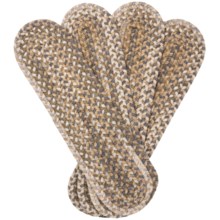 Colonial Mills Millworks Oval Star Treads - Braided Wool, Set of 4 in Cashew - Overstock