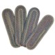 Colonial Mills Twilight Braided Stair Treads - 8x28”, Reversible, Set of 4