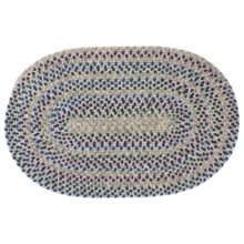 Colonial Mills Vienna Oval Rug- 8x10' in Gray - Closeouts